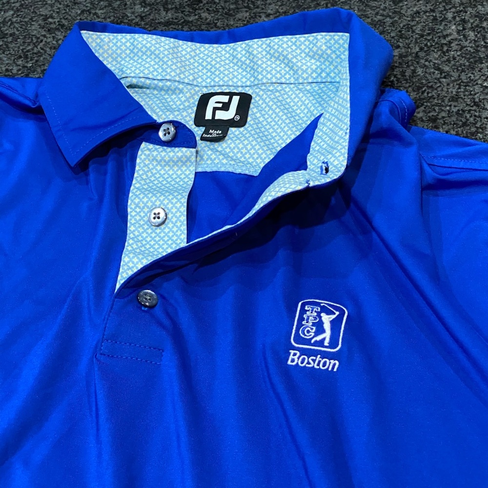 Men’s Blue TPC Boston Footjoy Polo - XXL